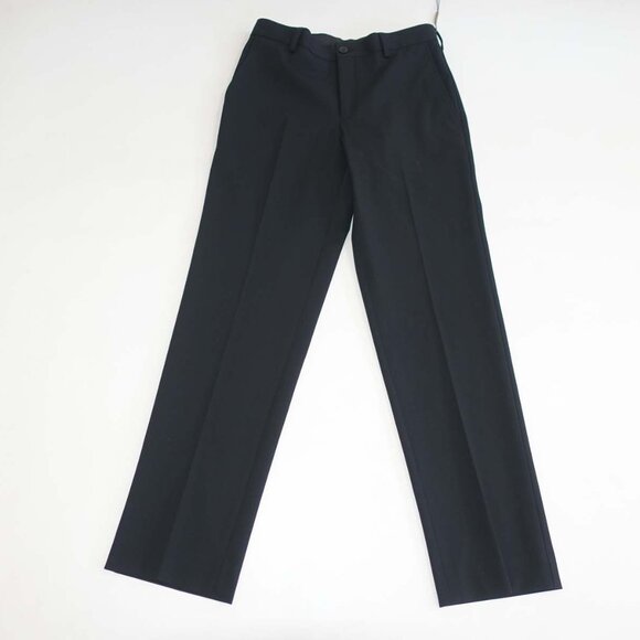 Michael Kors Boy's Dress Suit Pants Size 12 Regular NWT Black Flat Front Slacks - Picture 1 of 7